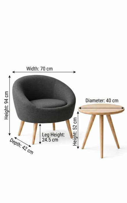 Atelier Del Sofa Cay Seti - Antracita